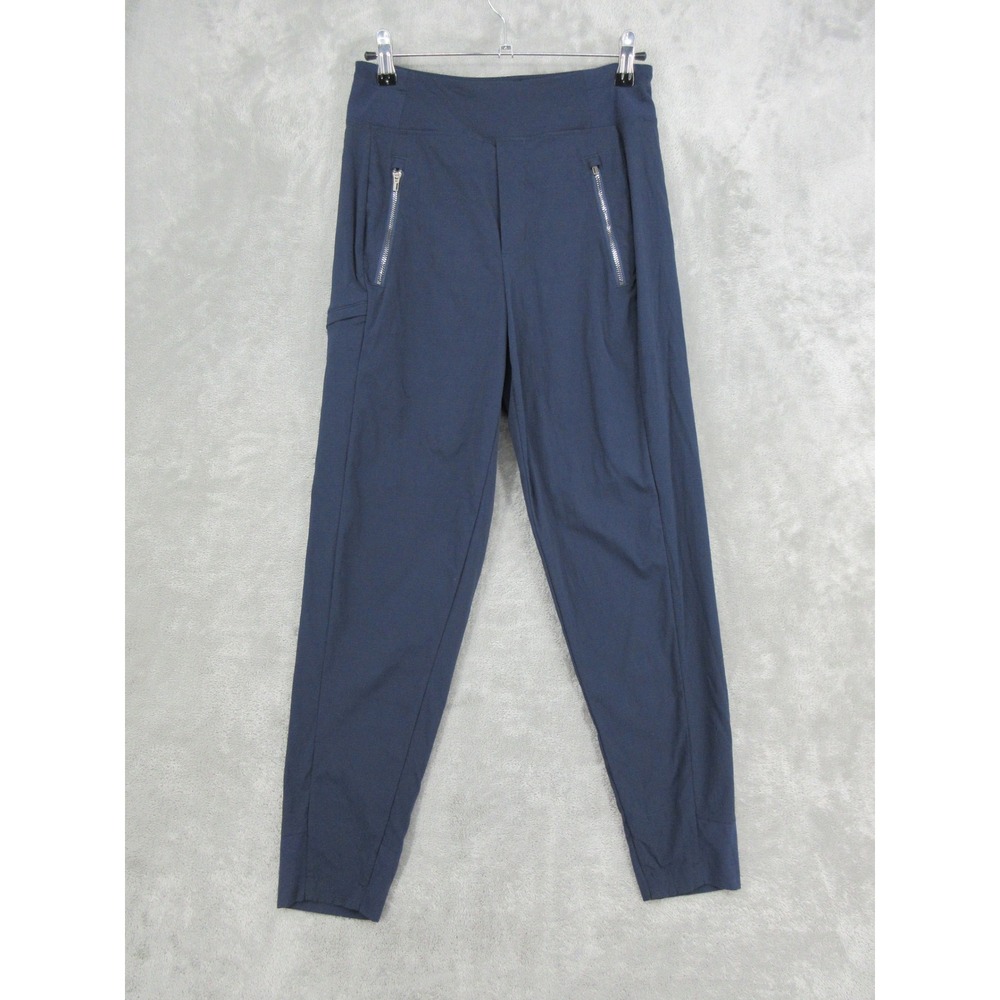 Athleta Pants Womens Size 0 Trekkie North Jogger Navy Hiking Athletic Zip pocket